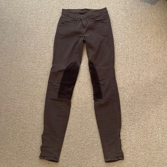 J Brand womens low rise brown jodhpurs size 24 - Picture 1 of 10